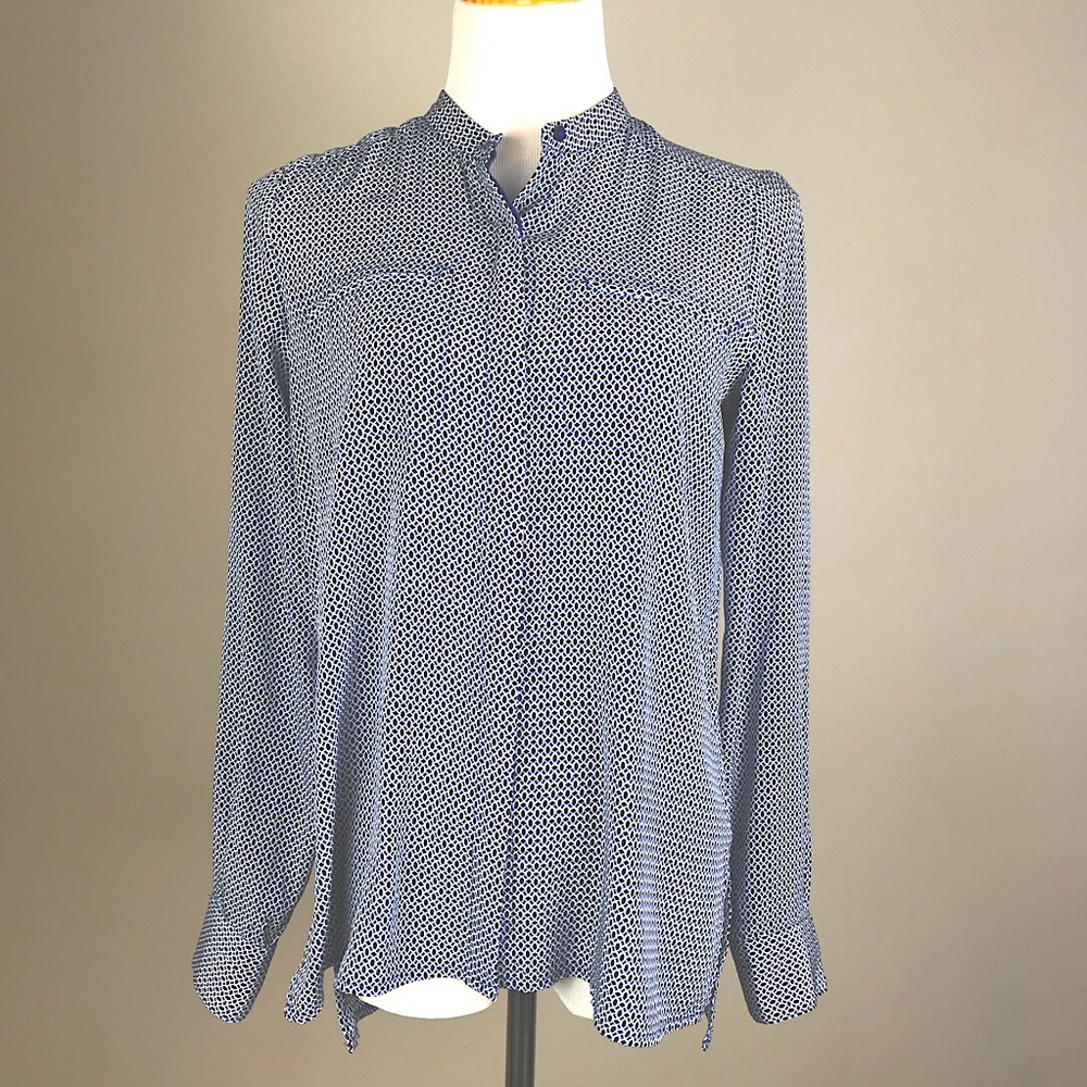 Cynthia Rowley women blue top S